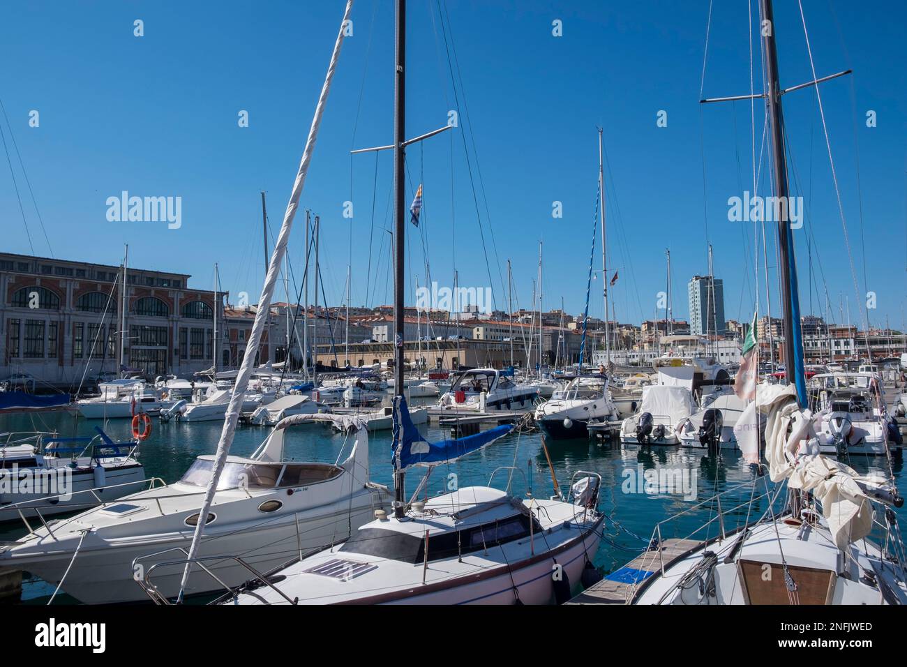 Italy. Friuli Venezia Giulia. Trieste. Seaport Stock Photo