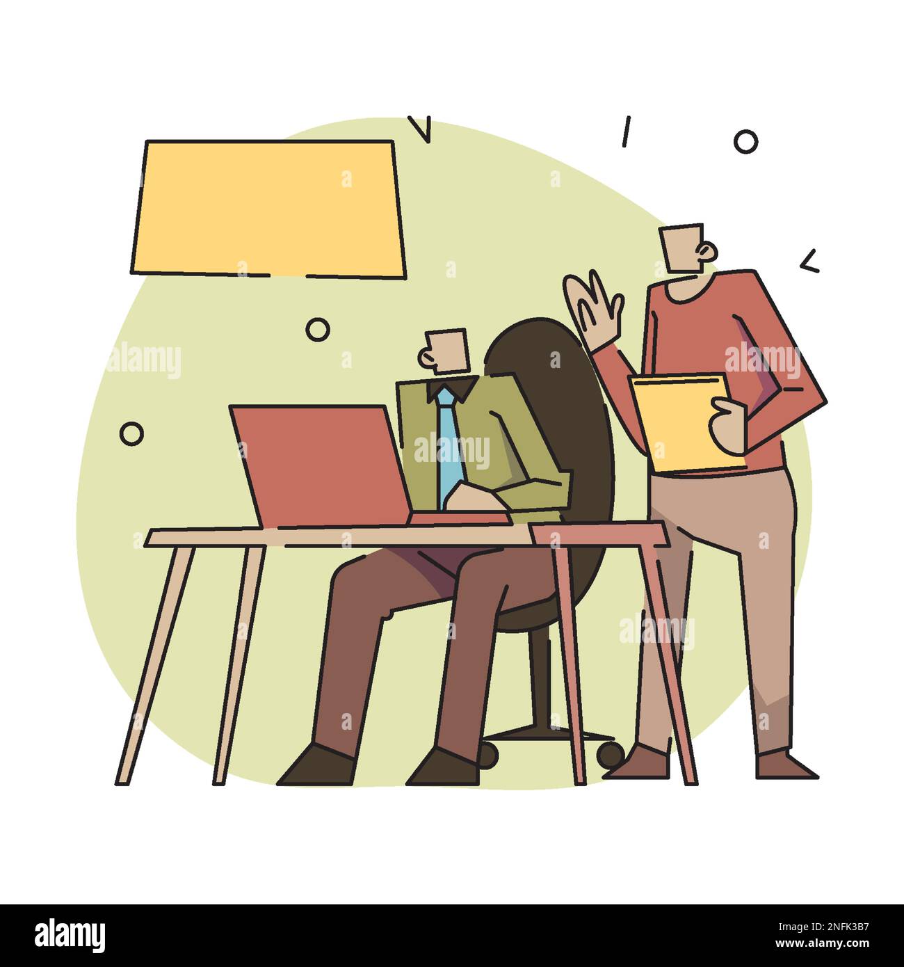 Showing effort Stock Vector Images Alamy