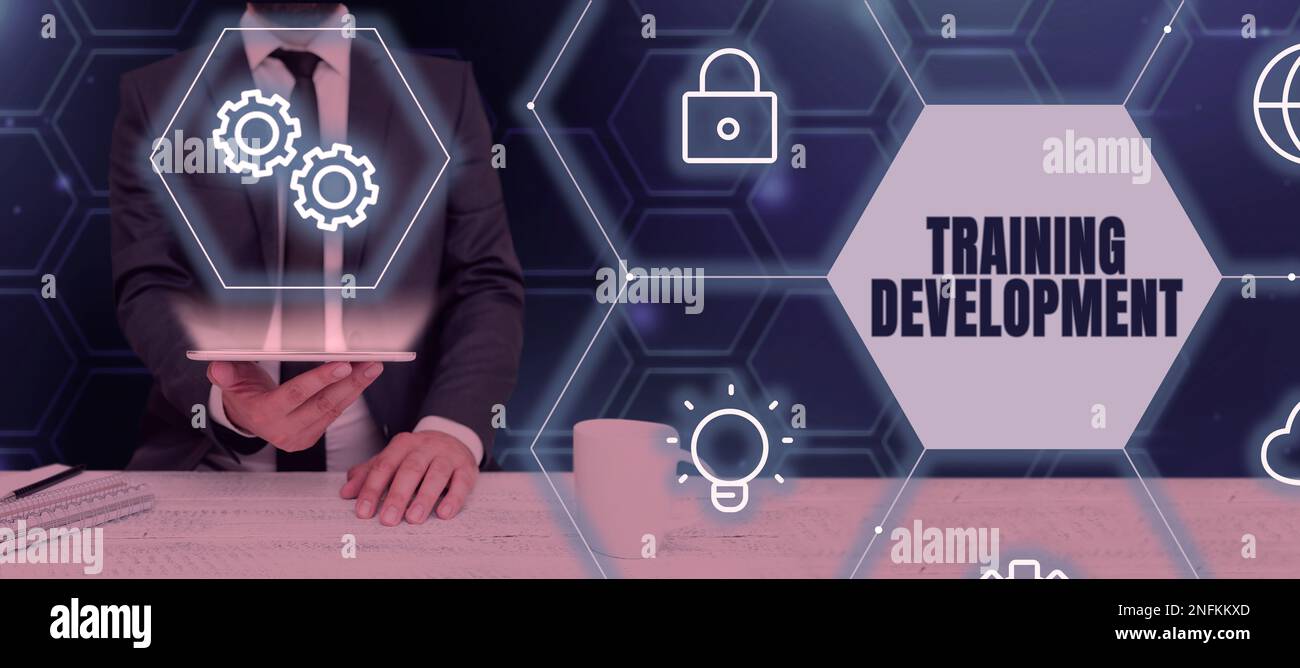 Inspiration showing sign Training Development, Internet Concept Learn ...