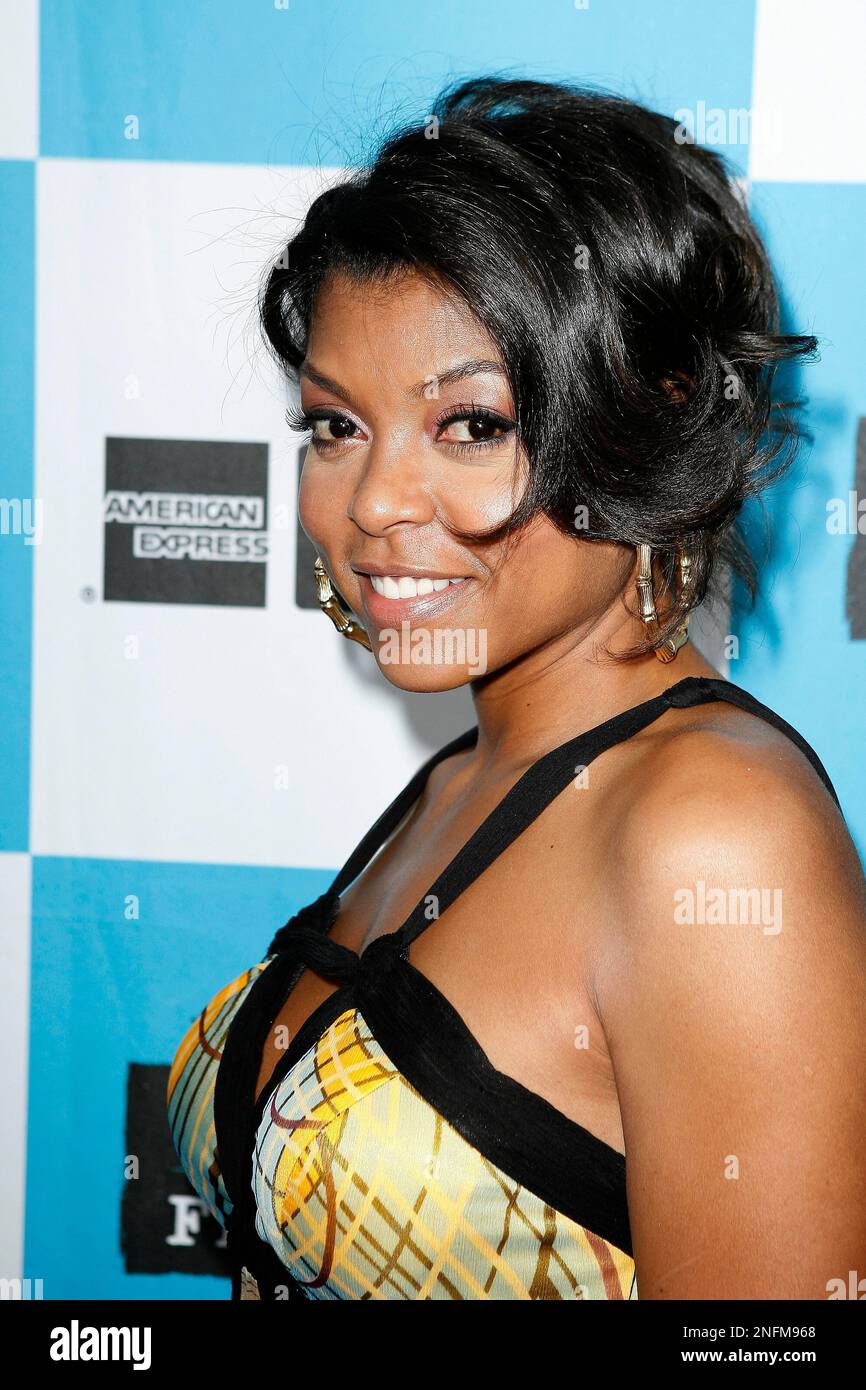 Gus Ruelas Actress Taraji Henson arrives at the Los Angeles Film Festival Awards ...