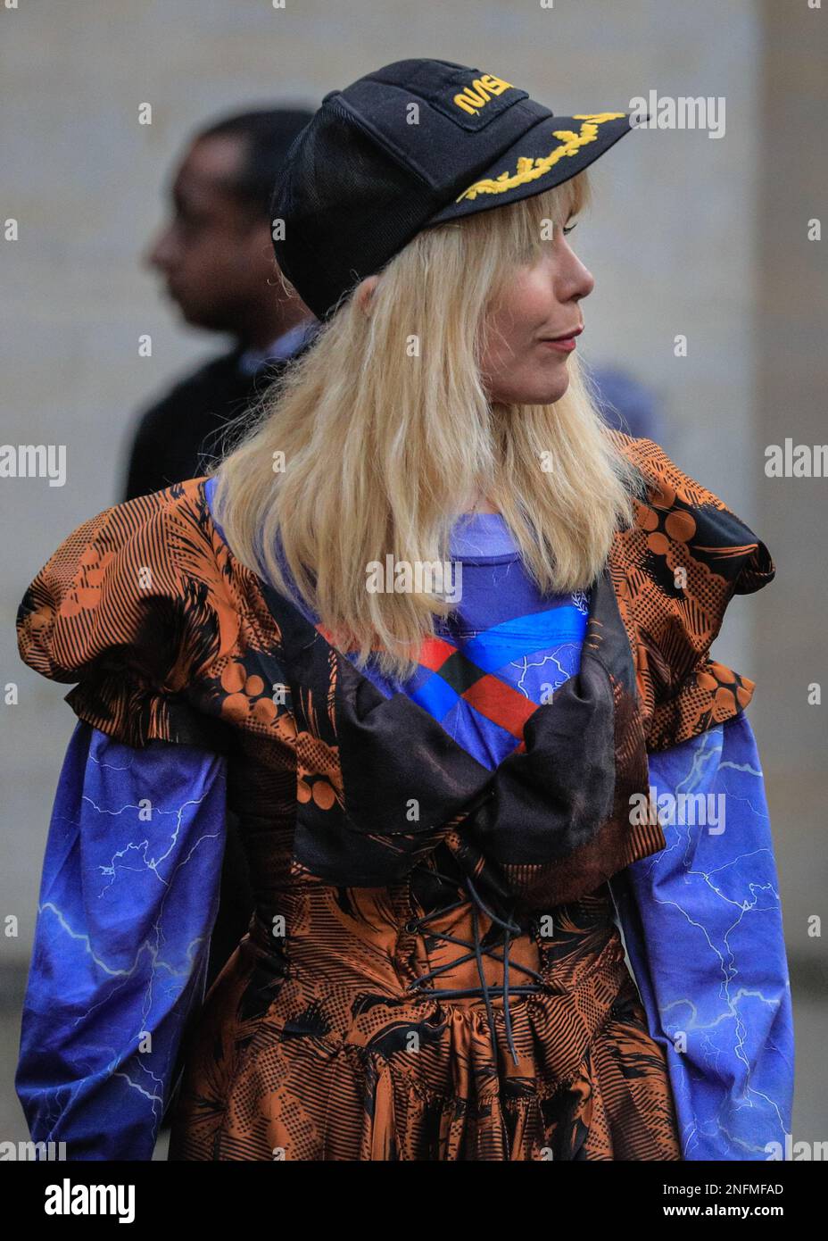 London, UK. 16th Feb, 2023. Paloma Faith. Mourners, friends and family attend the memorial service for attend memorial service for the late British fashion designer Vivienne Westwood who championed punk and new wave in the UK and worked with some of the biggest designers, celebrities and supermodels. Credit: Imageplotter/Alamy Live News Stock Photo