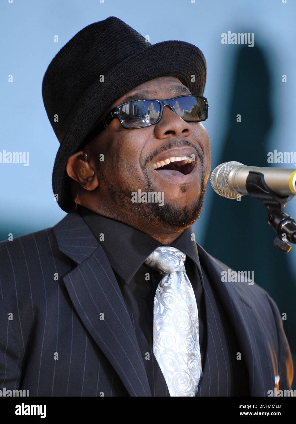 Singer Wanya Morris from the music group Boyz II Men performs in Bryant(07)