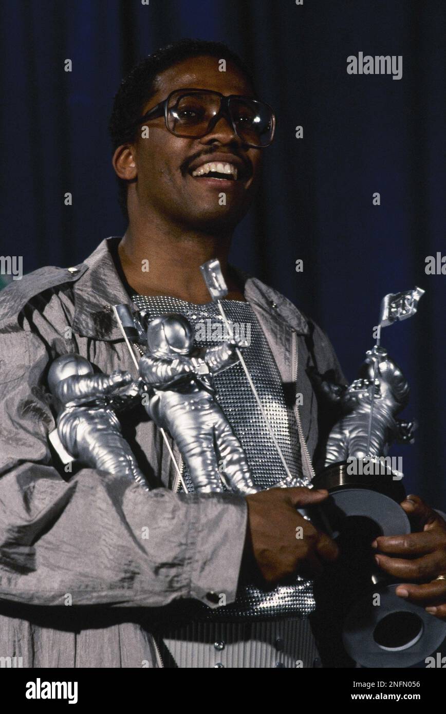 Herbie Hancock, singer and musician during the MTV awards at Radio City