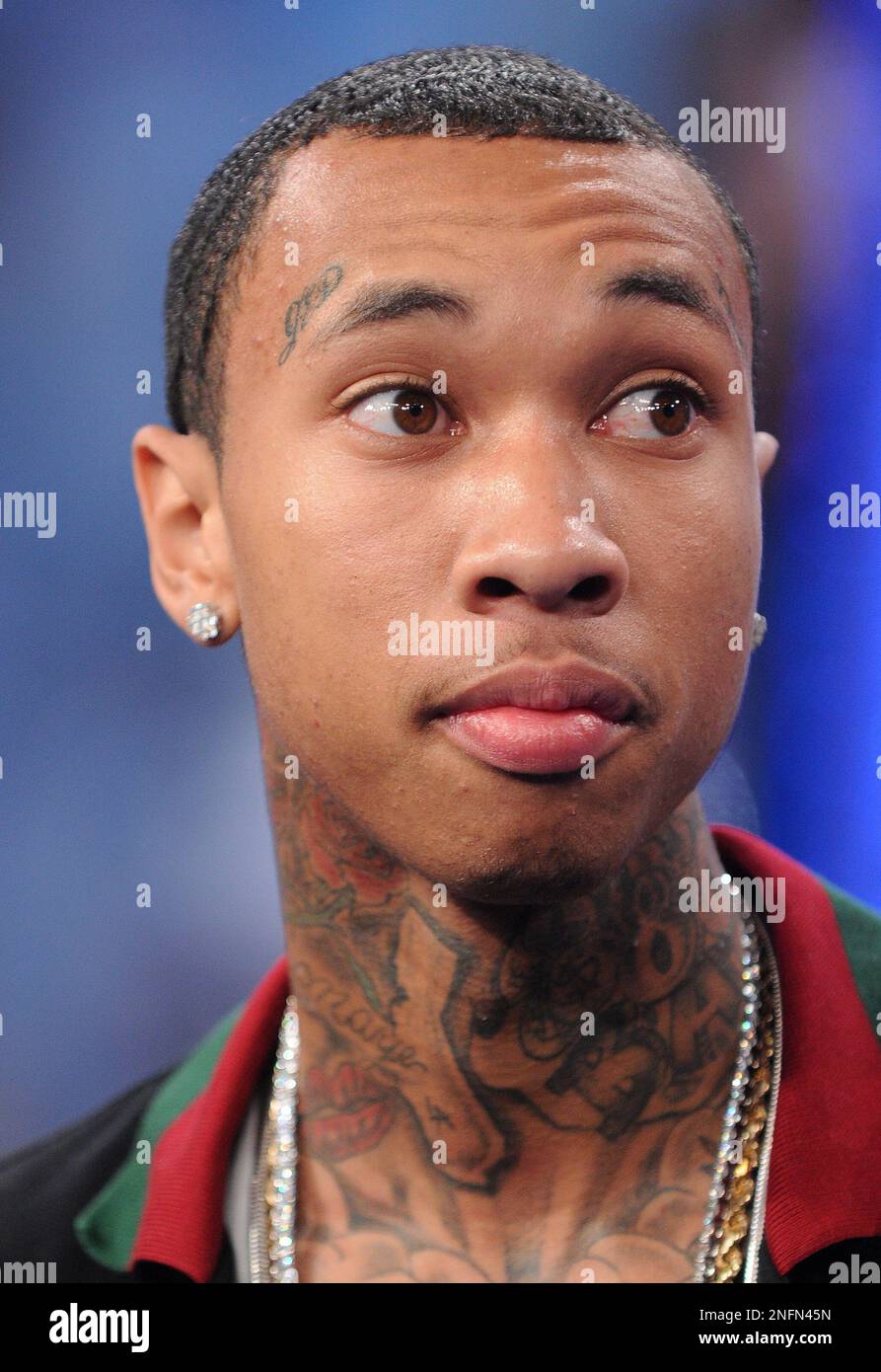Rapper Tyga makes an appearance on MTV's 