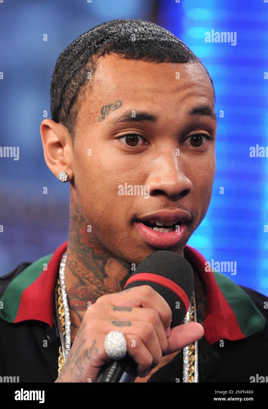 Rapper Tyga makes an appearance on MTV's 