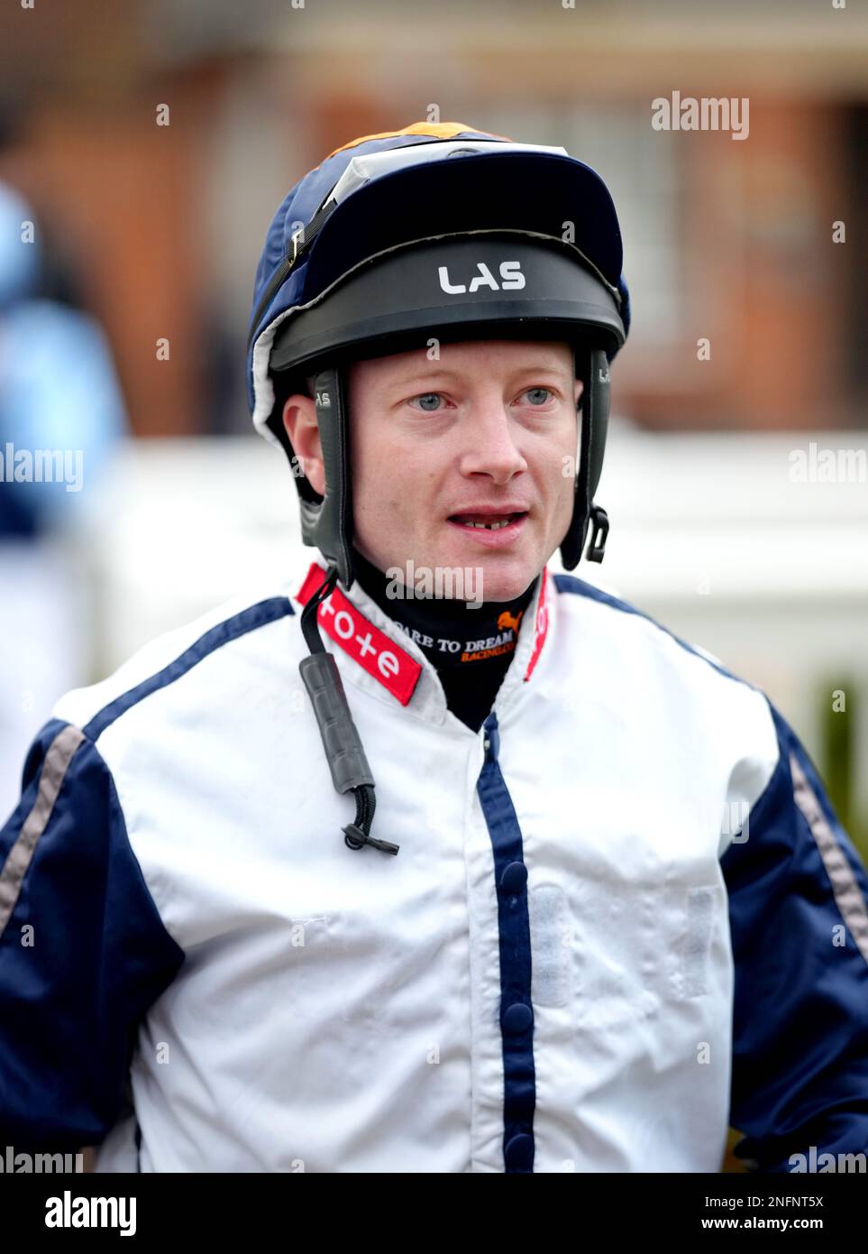 Jockey William Carson at Lingfield Park Racecourse, Surrey. Picture