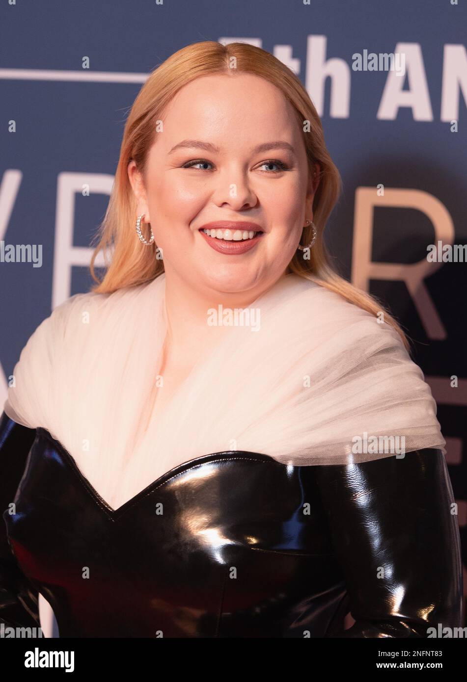 London, UK. 16 February, 2023. London, UK. Nicola Coughlan attends the