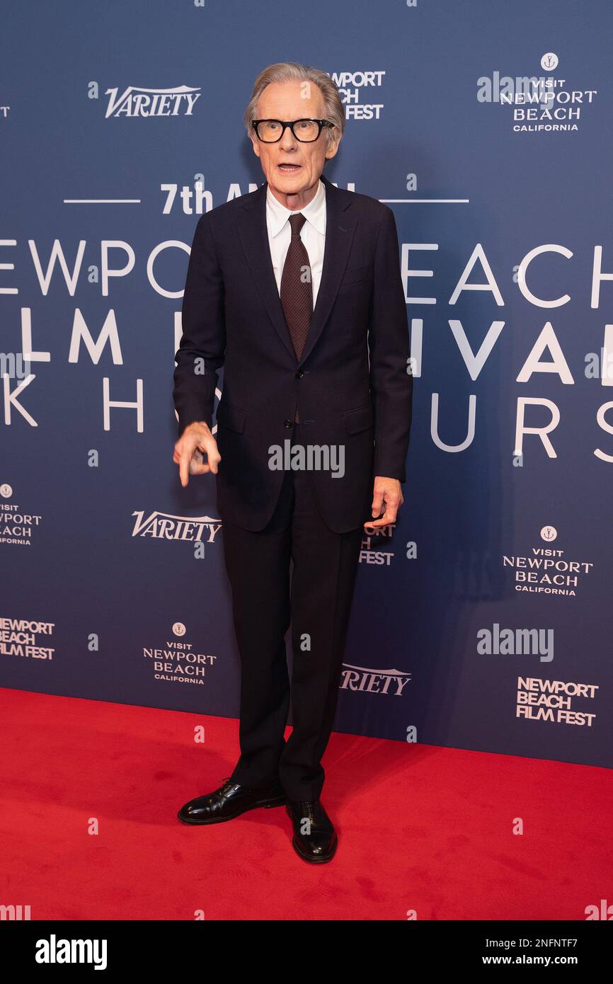London, UK. 16 February, 2023. London, UK. Bill Nighy attends the Newport Beach Film Festival UK Honours 2023 Red Carpet Arrivals at The Londoner Hotel, Leicester Square in London, England. Credit: S.A.M./Alamy Live News Stock Photo
