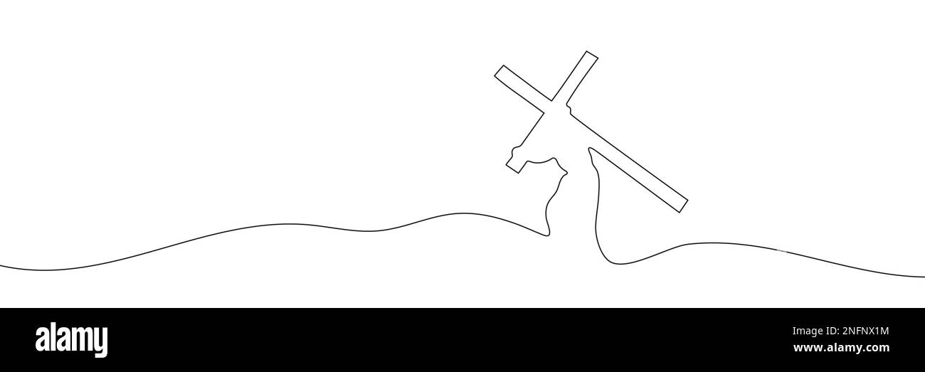 How To Draw Cross || Good Friday Special Drawing - YouTube