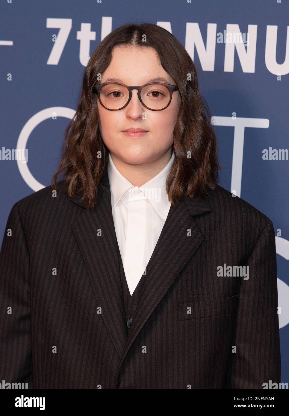 London, UK. 16 February, 2023. London, UK. Bella Ramsey attends the