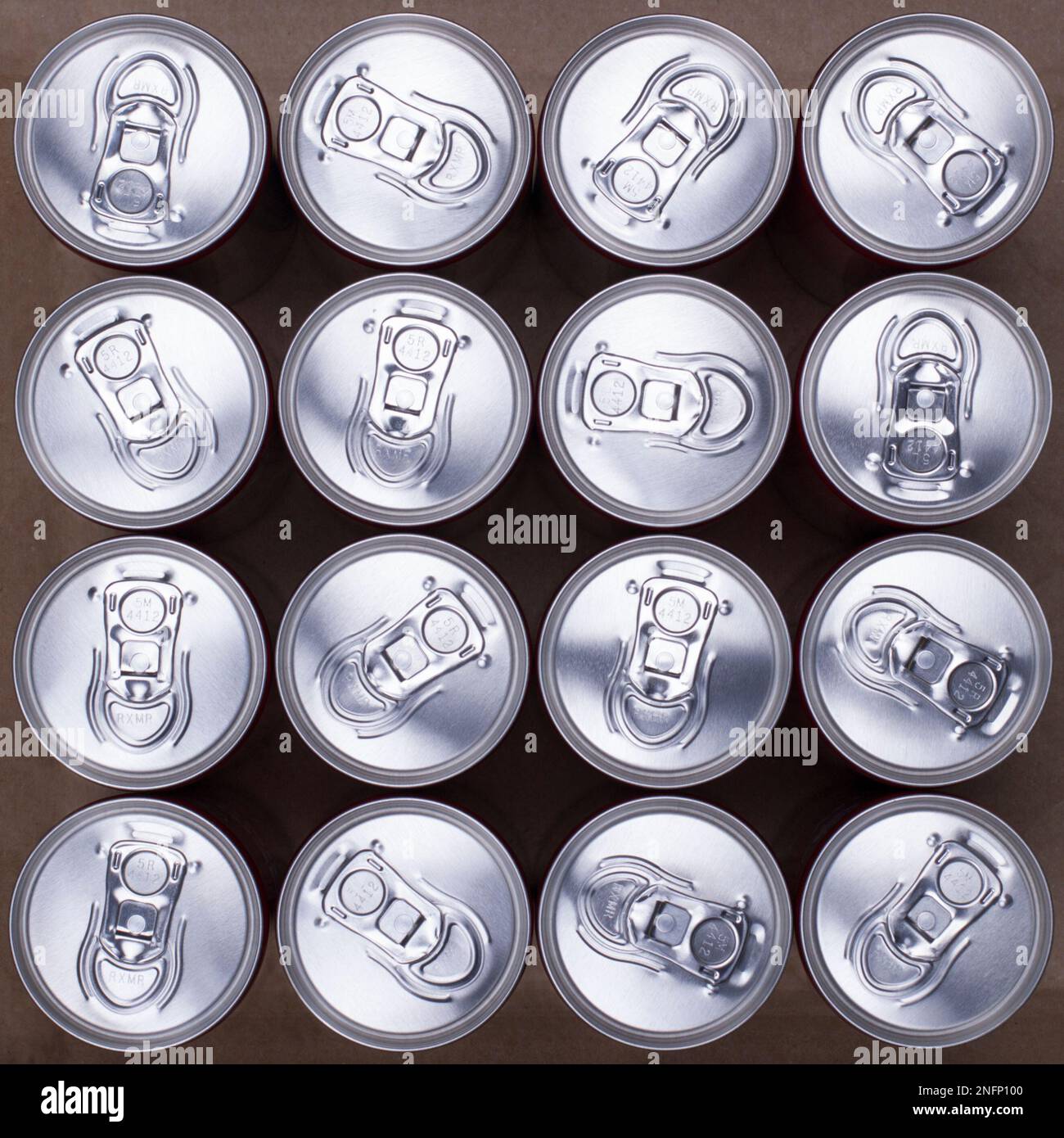 Soda cans background Stock Photo - Alamy