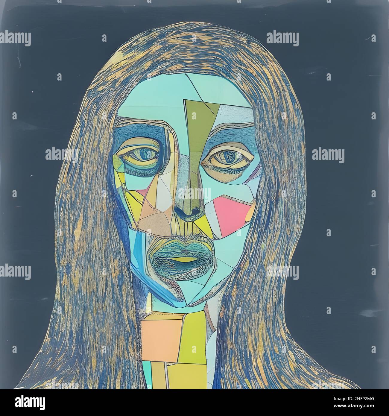 Sacred Woman art illustration Stock Photo Alamy