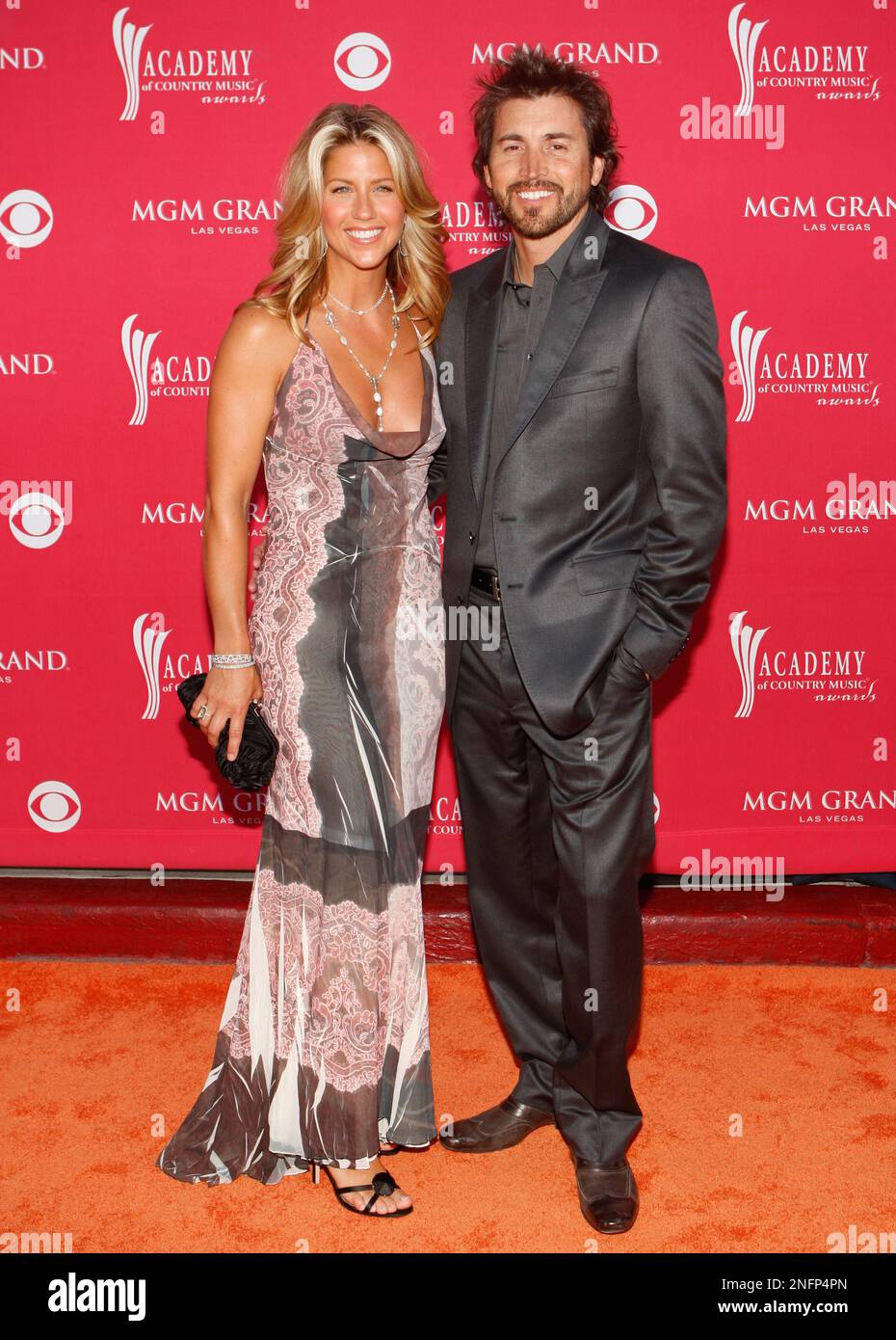 Shannon Brown and Shaun Silver arrive at the 43rd Annual Academy of