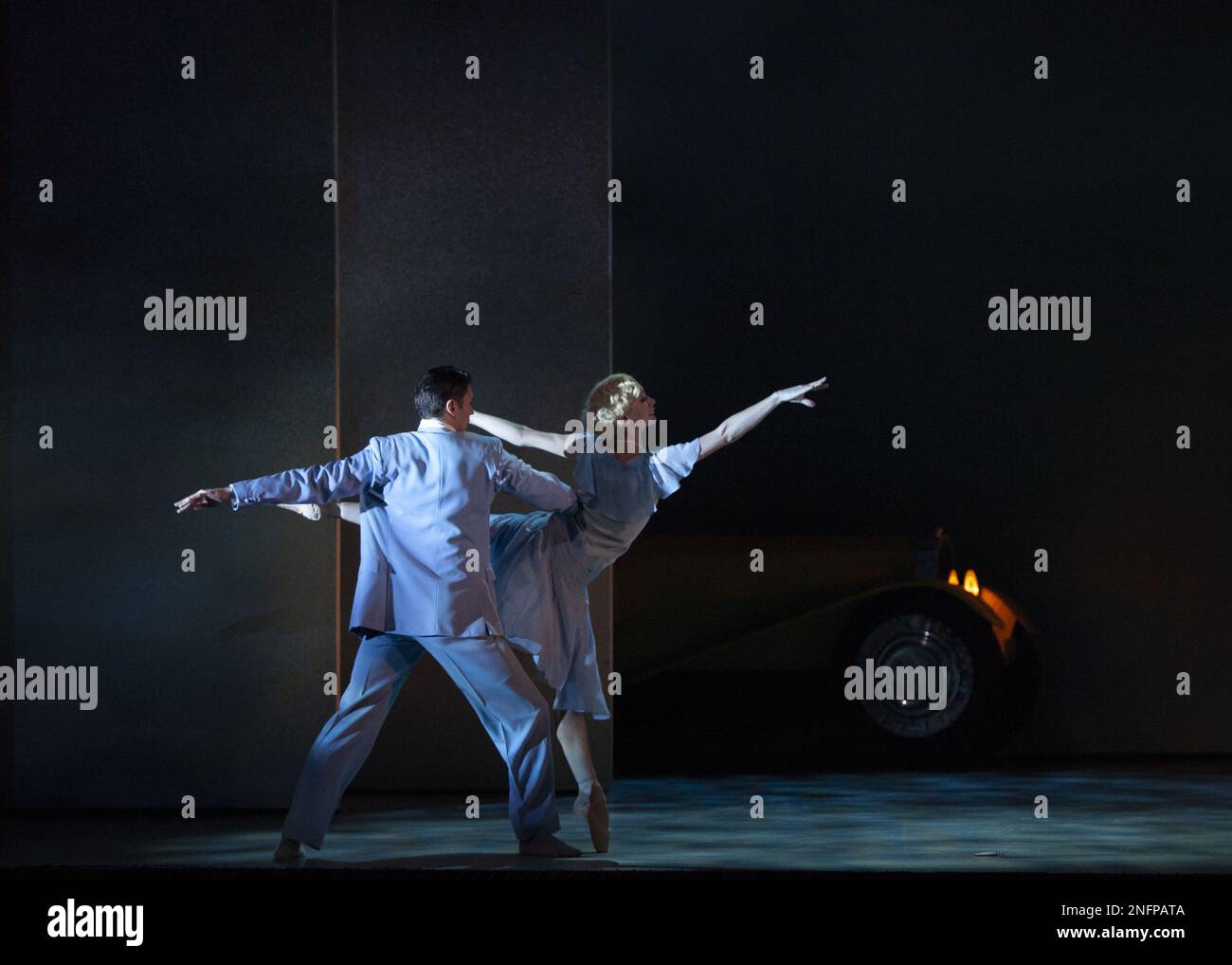 Northern ballet the great gatsby edinburgh festival theatre 2022 stock