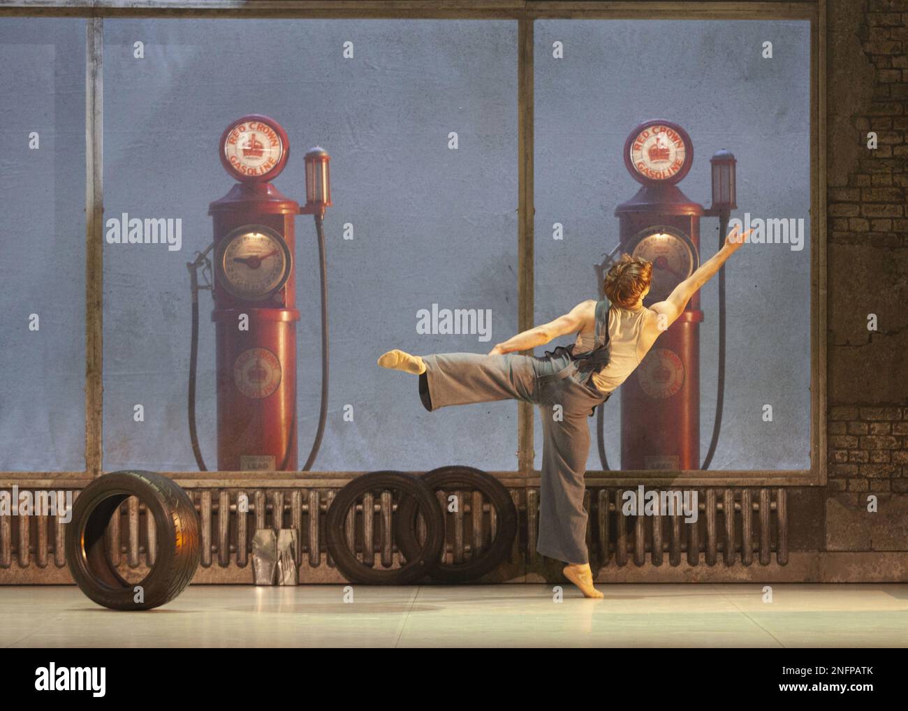 Northern ballet the great gatsby edinburgh festival theatre 2022 stock