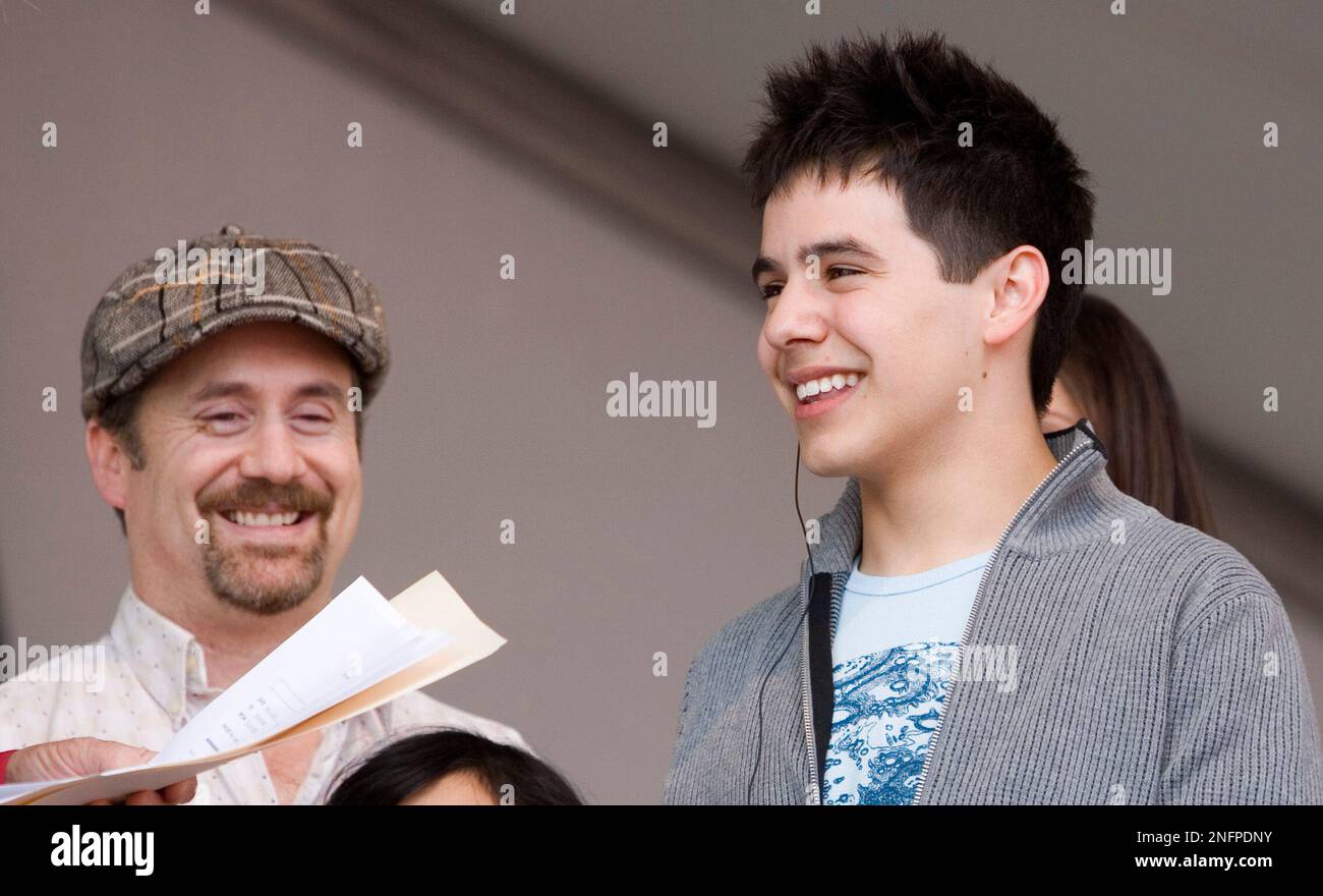 American Idol contestant David Archuleta, and his father, Jeff(00)