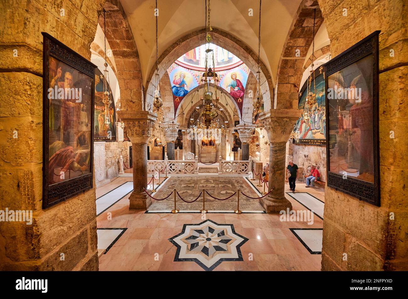 Israeli Church Jerusalem Israel. The church of the Holy Sepulchre Stock Photo - Alamy