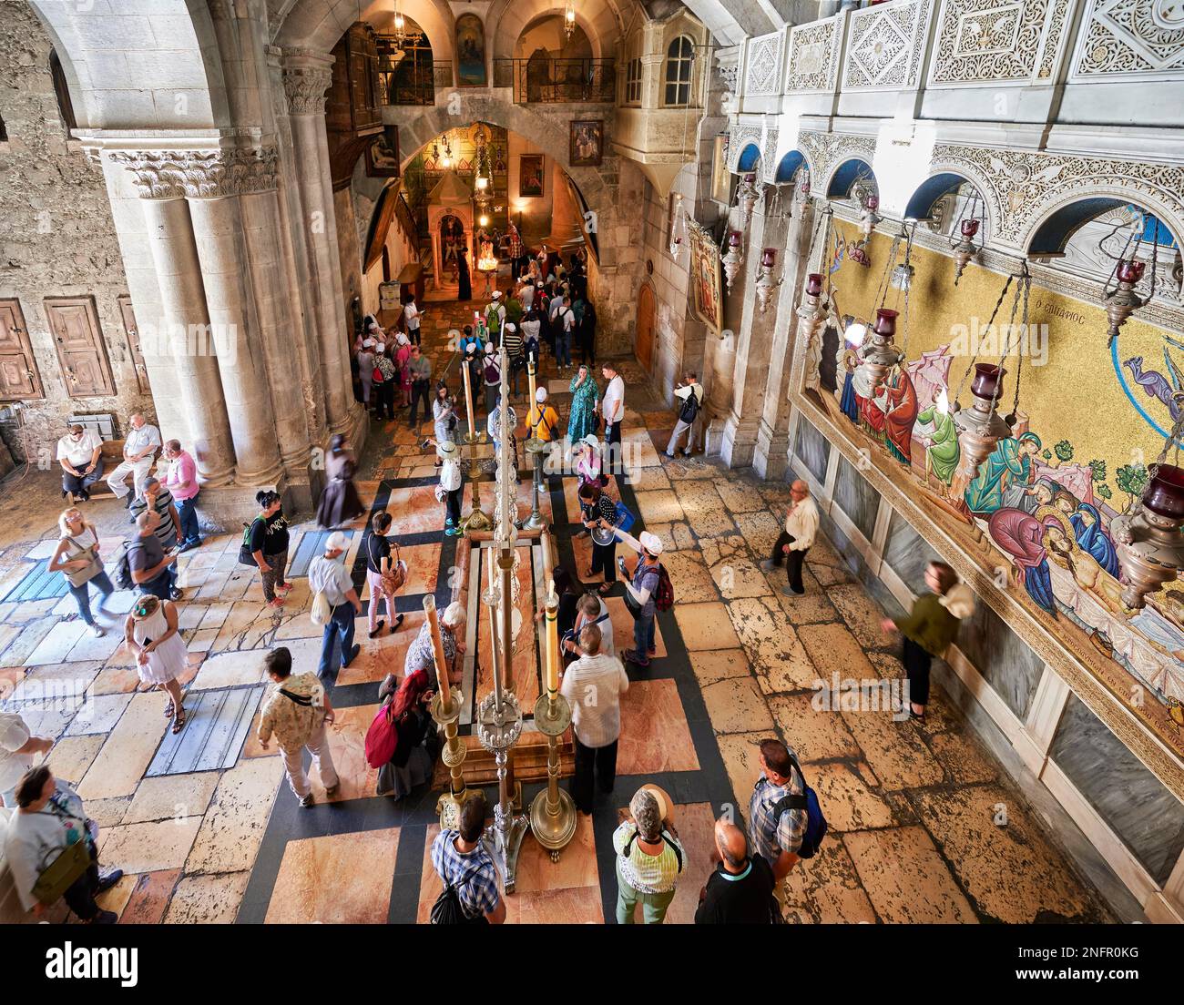 Israeli Church Jerusalem Israel. The church of the Holy Sepulchre Stock Photo - Alamy