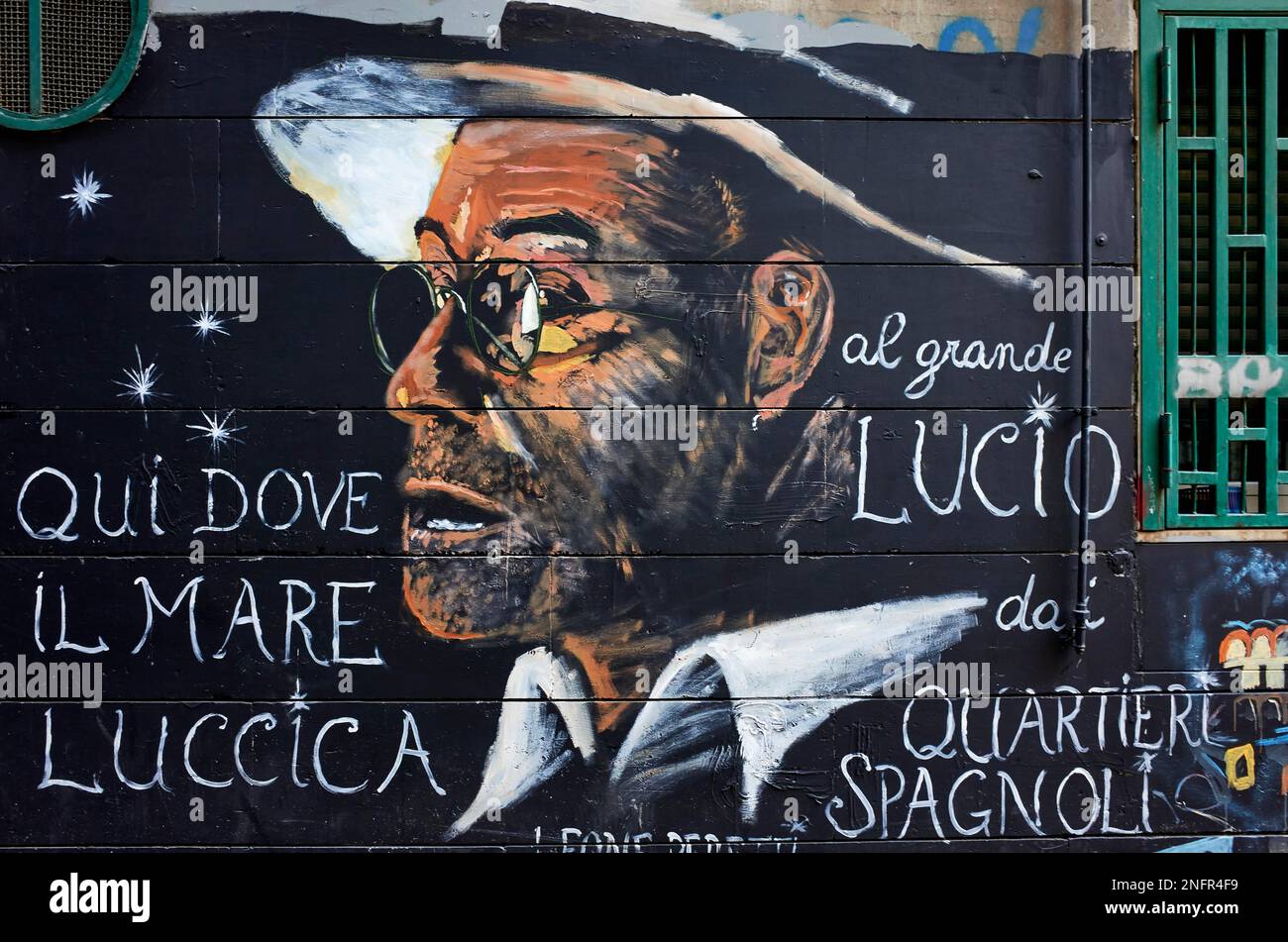Lucio dalla graffiti hi-res stock photography and images - Alamy