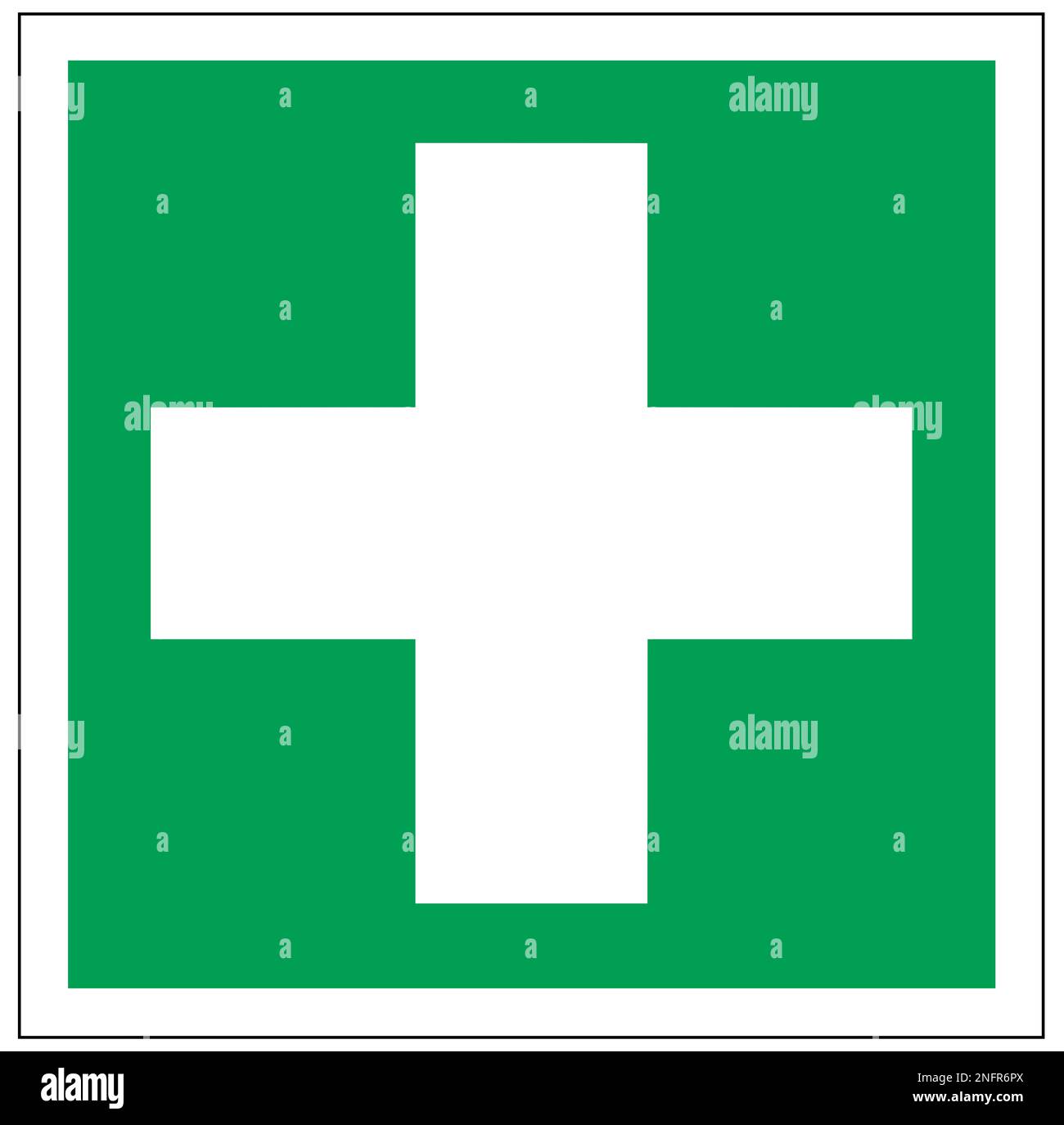 First aid sign Stock Photo Alamy