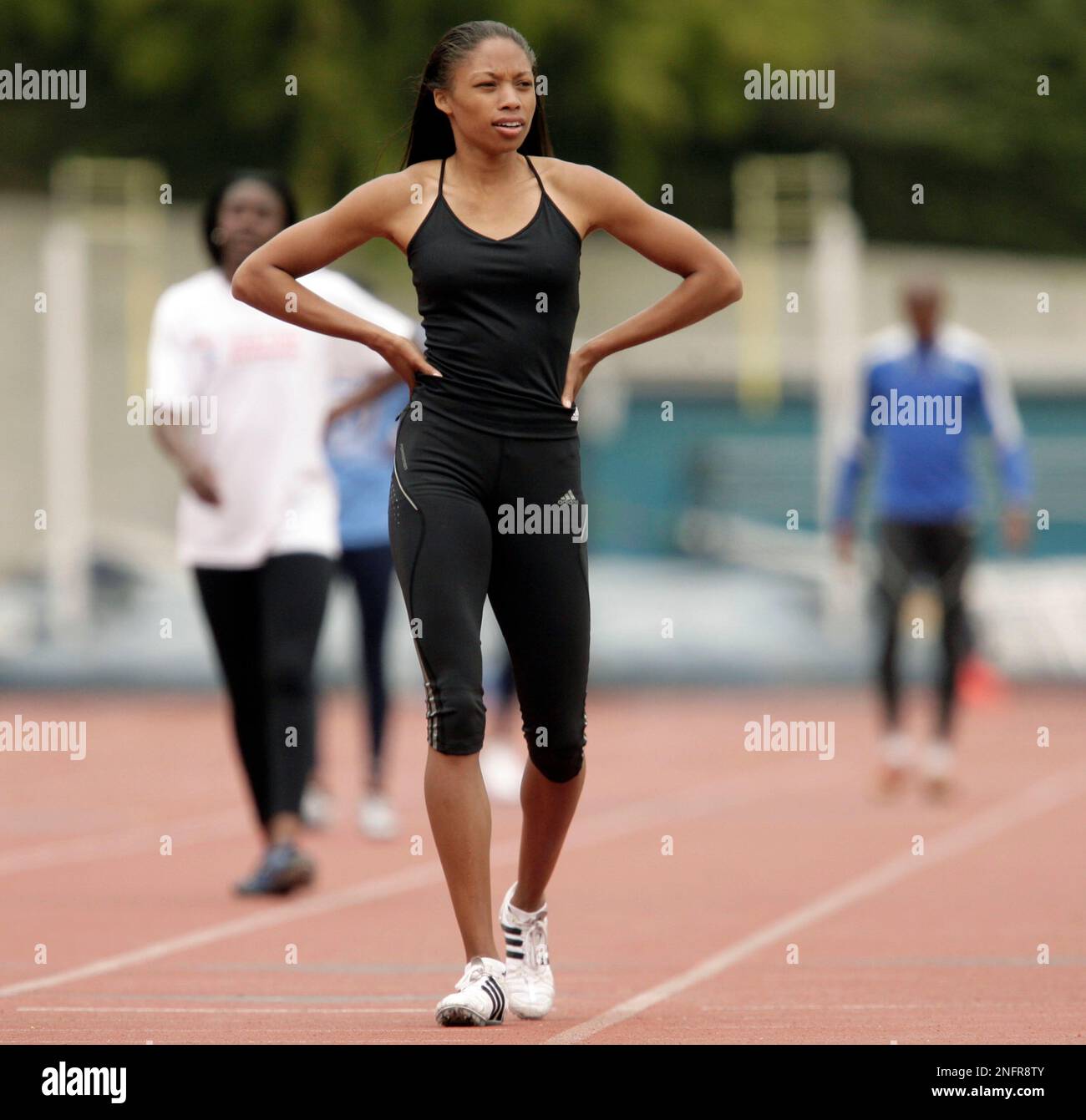 Allyson Felix Training