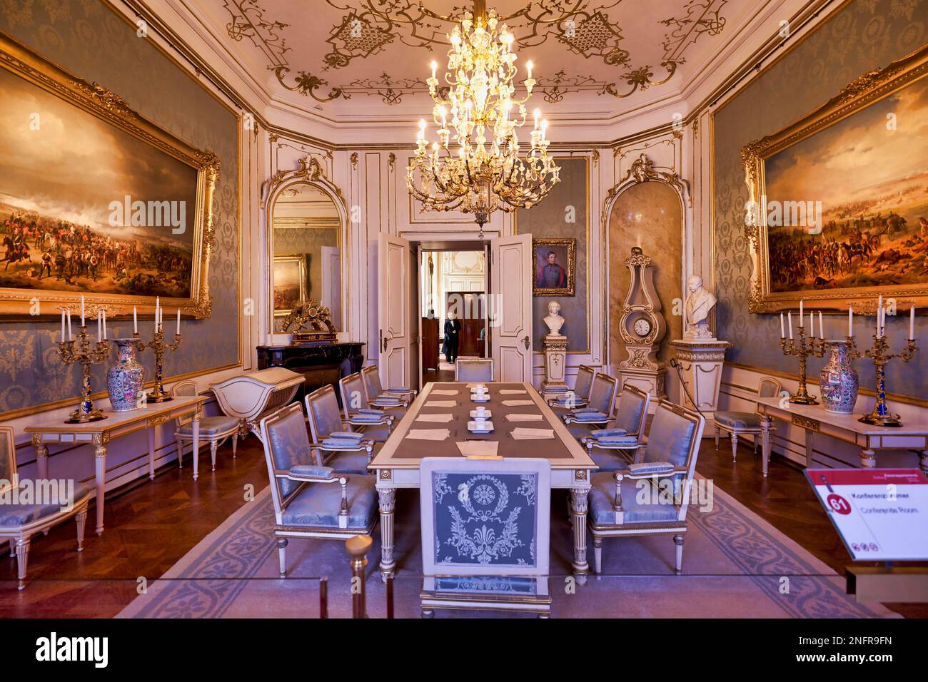 Kaiserappartements Hofburg Imperial Palace Sissi. Vienna Austria Stock