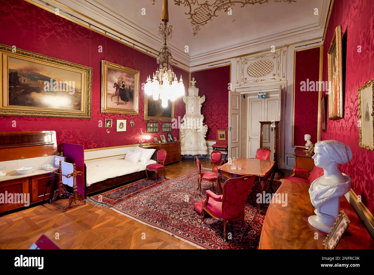 Kaiserappartements Hofburg Imperial Palace Sissi. Vienna Austria Stock  Photo - Alamy