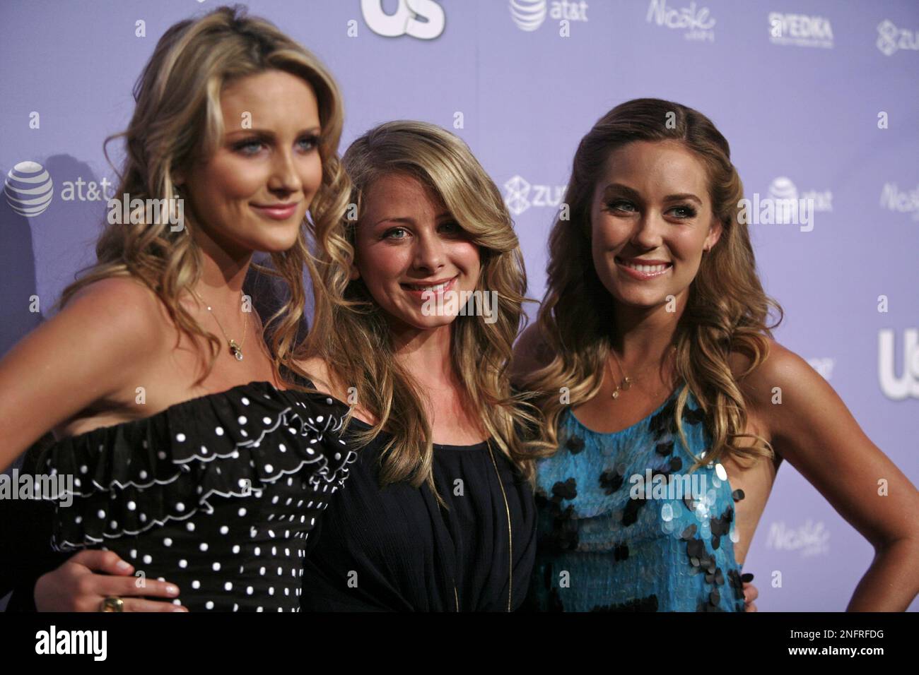 Television personalities Stephanie Pratt, from left, Lo Bosworth and