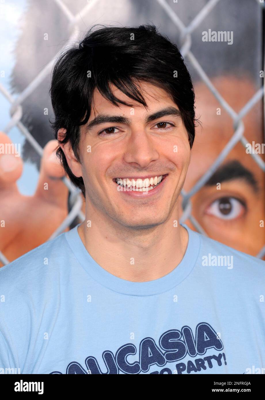 Brandon Routh poses as he arrives at the Los Angeles premiere of the ...