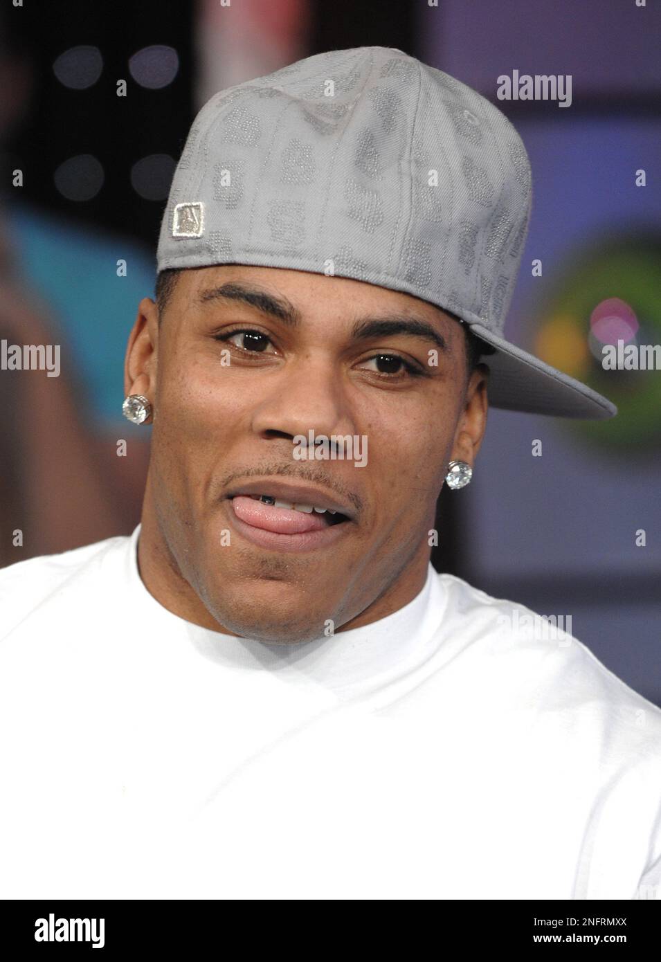 Rapper Nelly makes an appearance at MTV Studio's in Times Square for ...