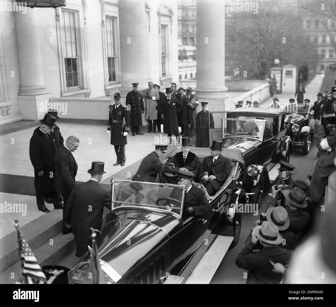 Hoover Inauguration, 1929 Stock Photo - Alamy