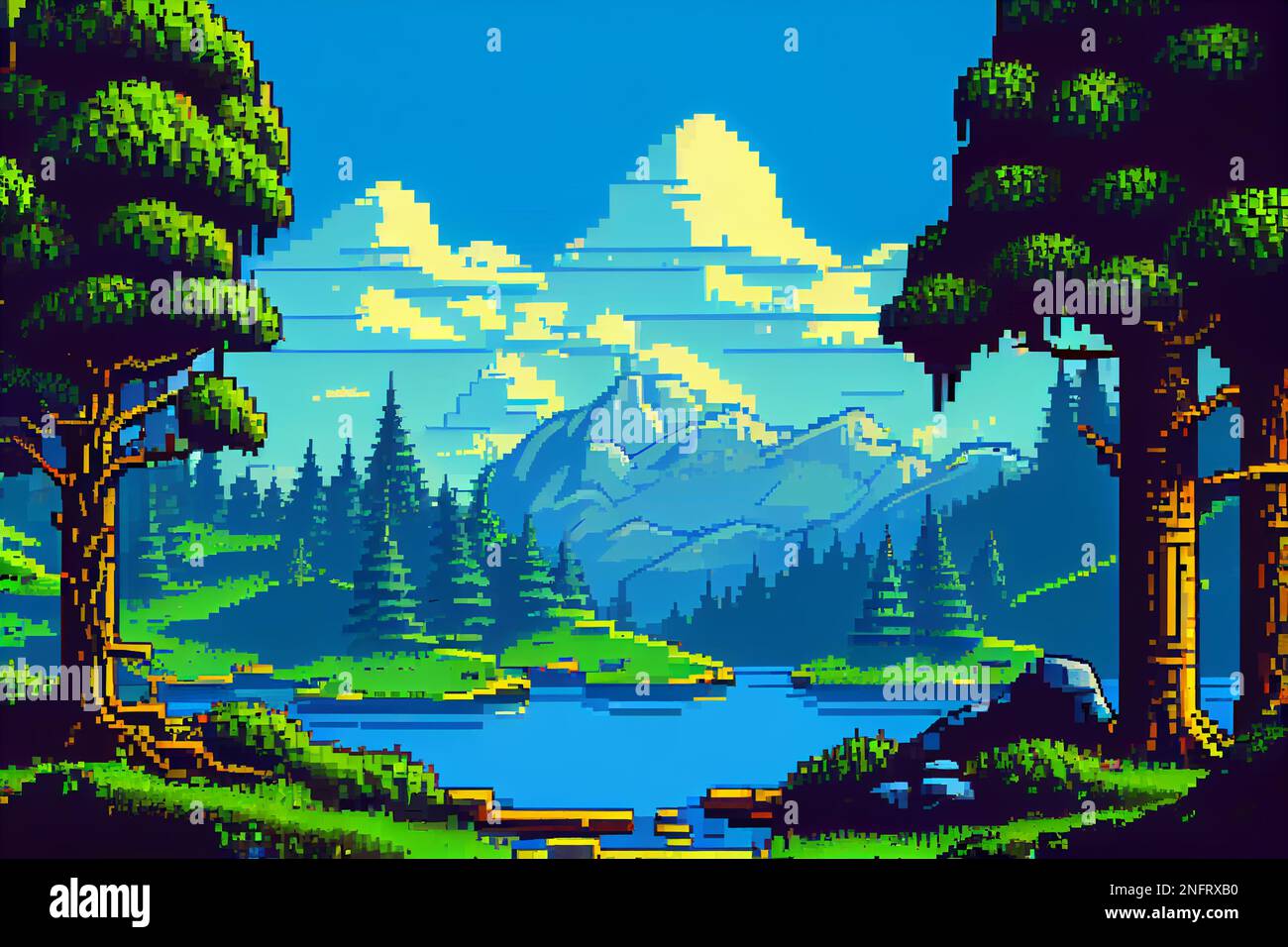 8 bit background