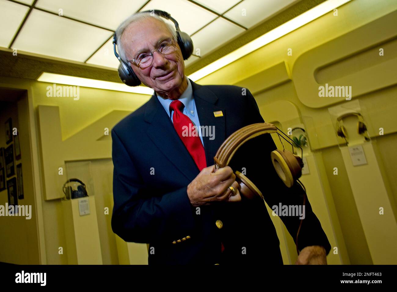Portraits of KOSS Stereophones John C. Koss with the companies