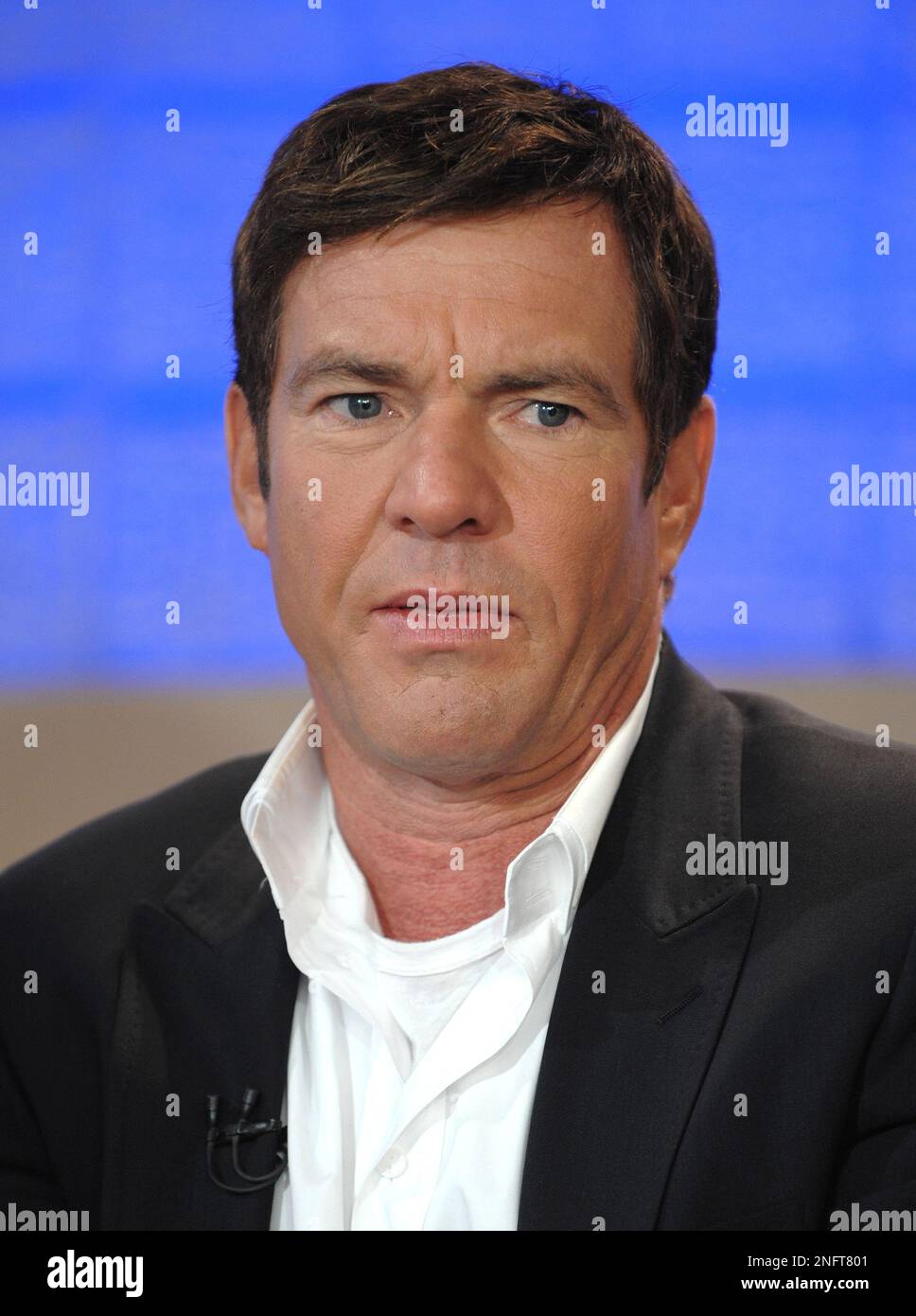 Actor Dennis Quaid makes an appearance on NBC’s “The Today Show” on