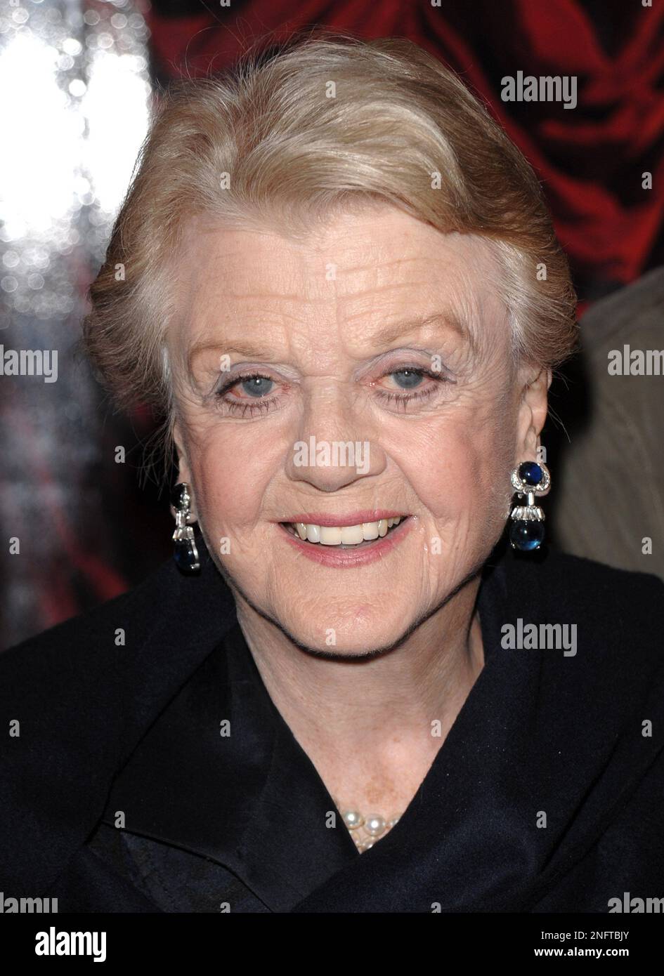 Actress Angela Lansbury arrives at the opening night of 