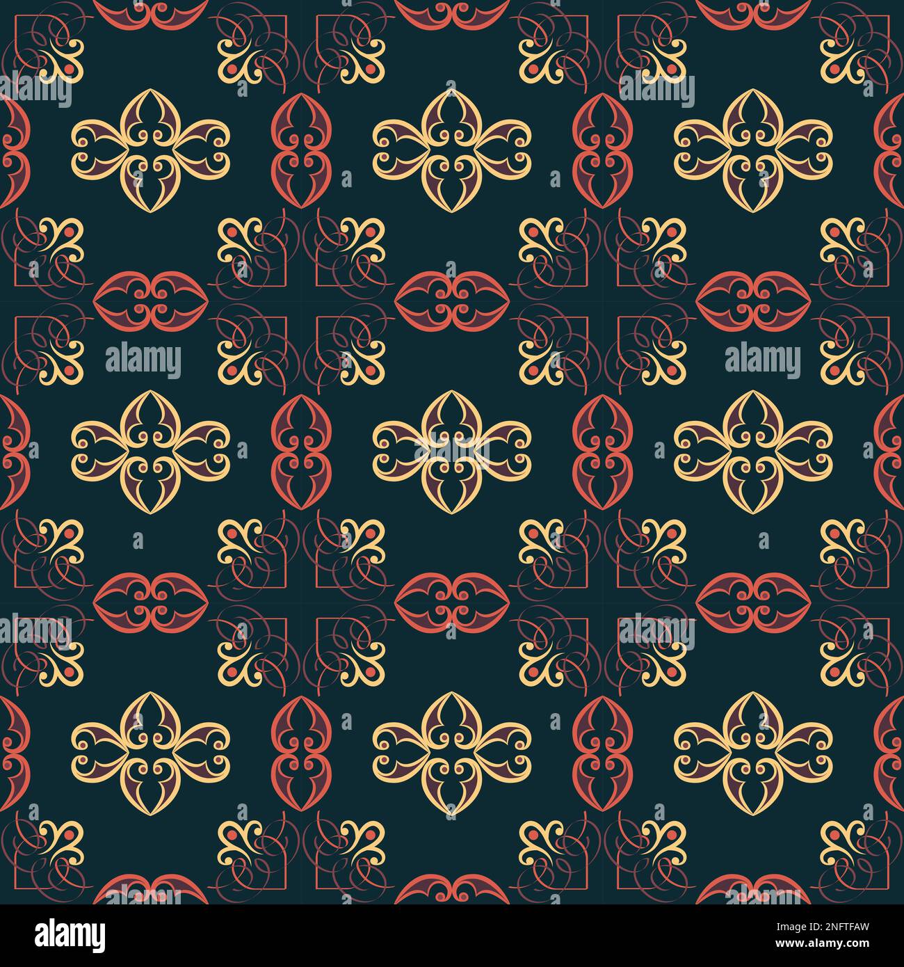 Sample pattern for fabrics, interiors, ceramics and furniture in the ...