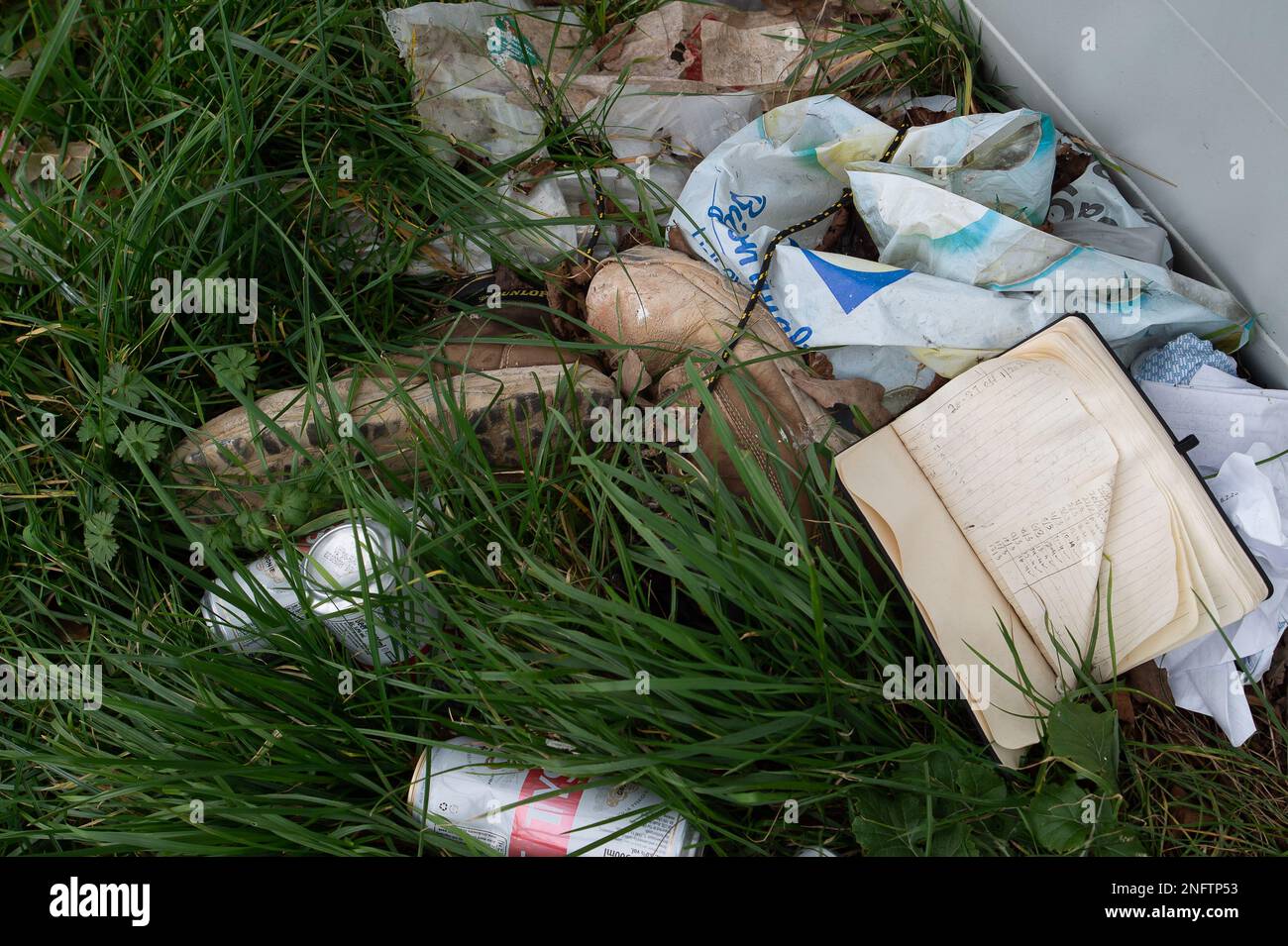 Slough, Berkshire, UK. 17th February, 2023. The familiar sight of fly