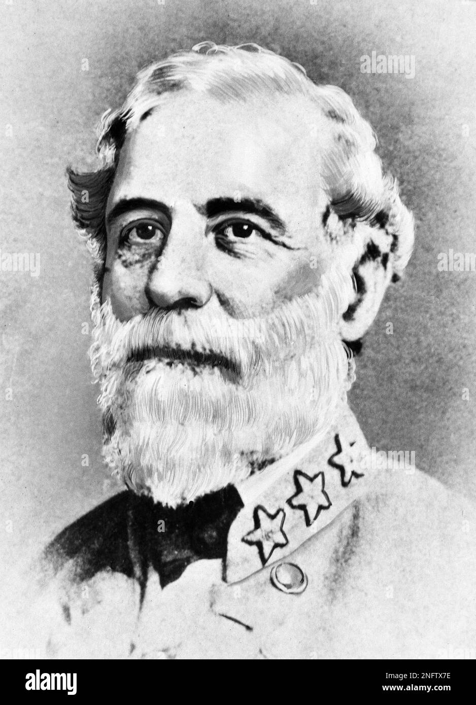 Gen. Robert E. Lee, leader of Confederate troops in the U.S. Civil War ...