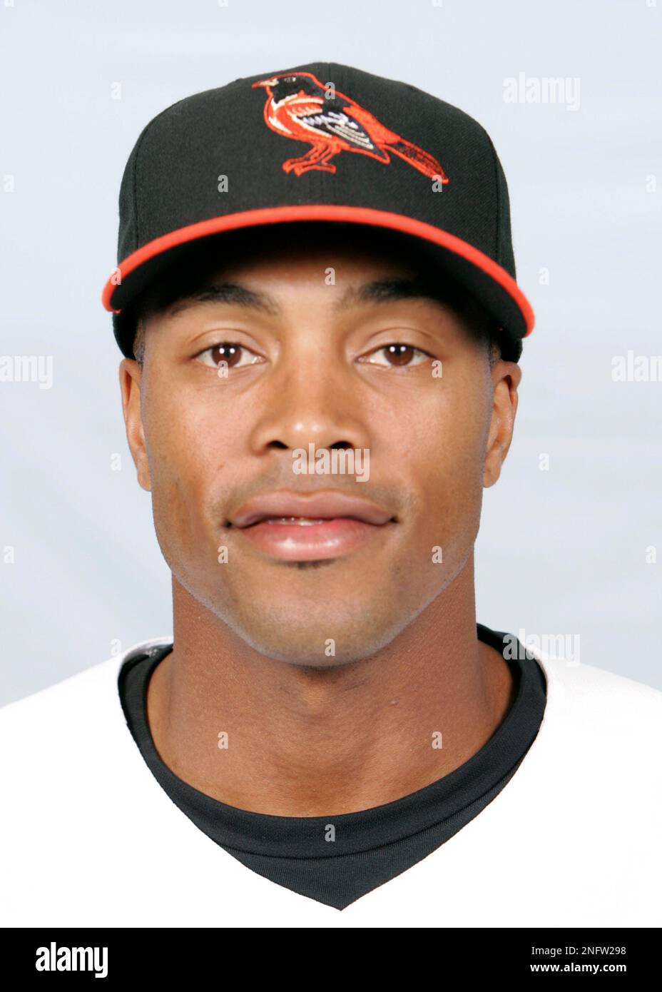 This is a 2008 file photo of Chris Roberson of the Baltimore Orioles  baseball team. This image reflects the Orioles active roster as of Monday,  Feb. 25, 2008 when this photo was