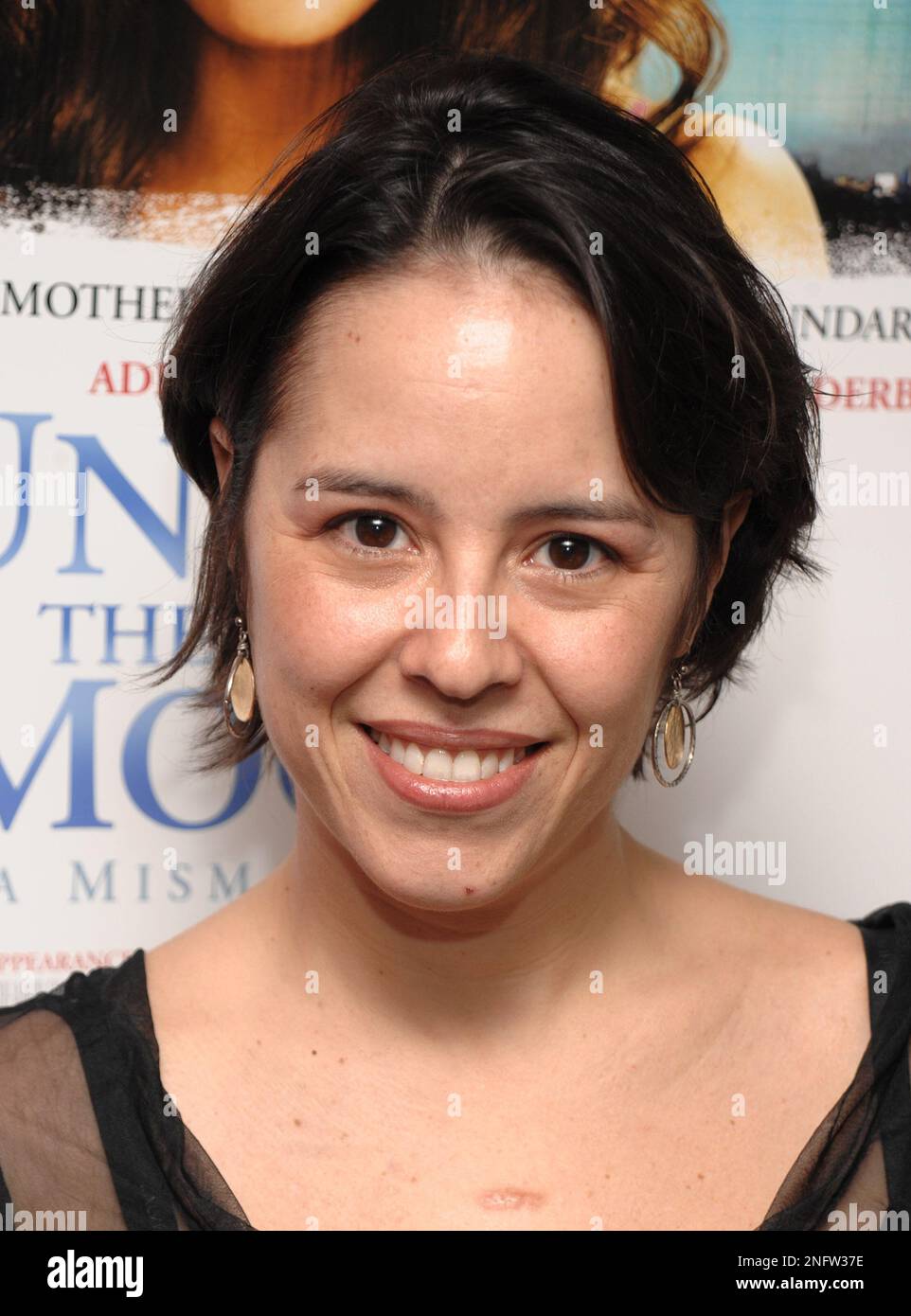 Director Patricia Riggen poses for pictures at a press conference to ...
