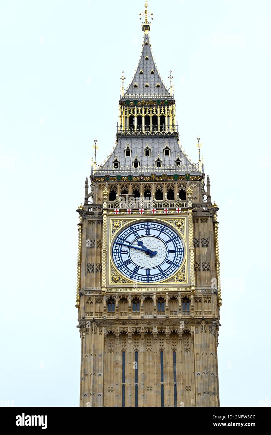 Big Ben Big Ben is probably the world's most famous clock. That iconic