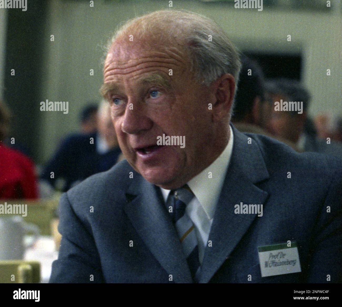 Early 1970ies portrait of Nobel laurate physicist Prof. Dr. Werner ...