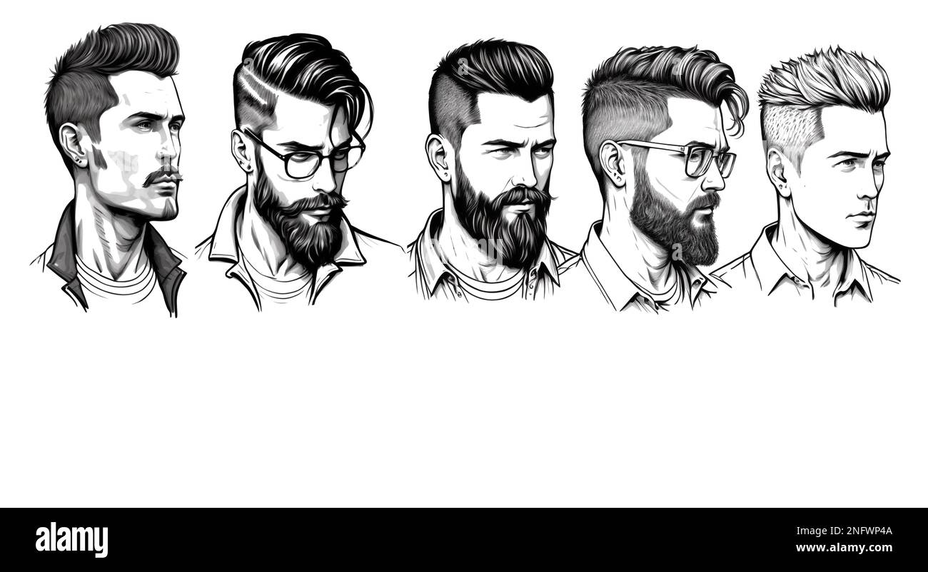 Mens haircut Cut Out Stock Images & Pictures - Alamy Mens haircut Cut Out Stock Images & Pictures - Alamy
