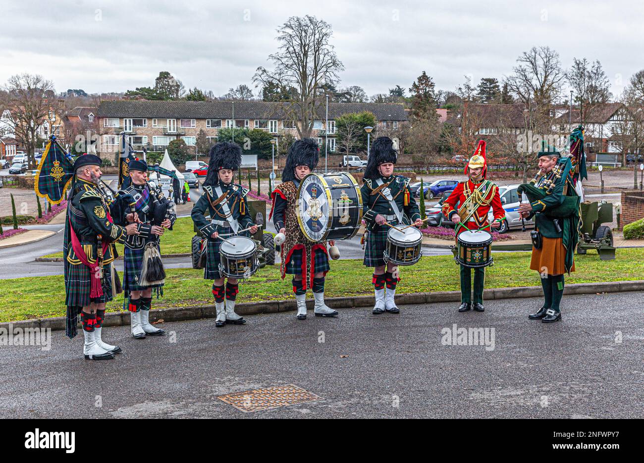 Pipe band Stock Photo