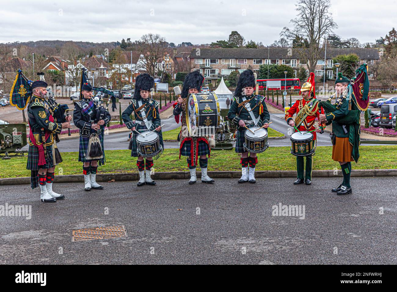 Pipe band Stock Photo