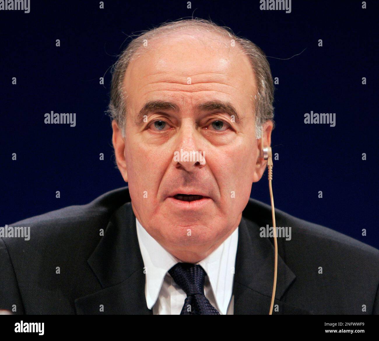 Anthony di Iorio, Chief Financial Officer of Deutsche Bank, is seen during  the annual press conference in Frankfurt, central Germany,Thursday, Feb. 7,  2008.(AP Photo/Michael Probst Stock Photo - Alamy