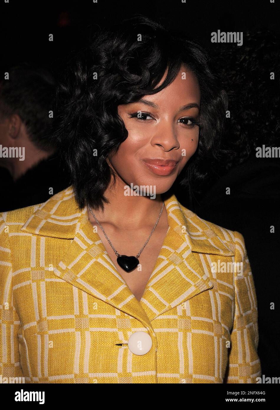 Socialite Vanessa Simmons attends the Tracy Reese 2008 Fall Collection