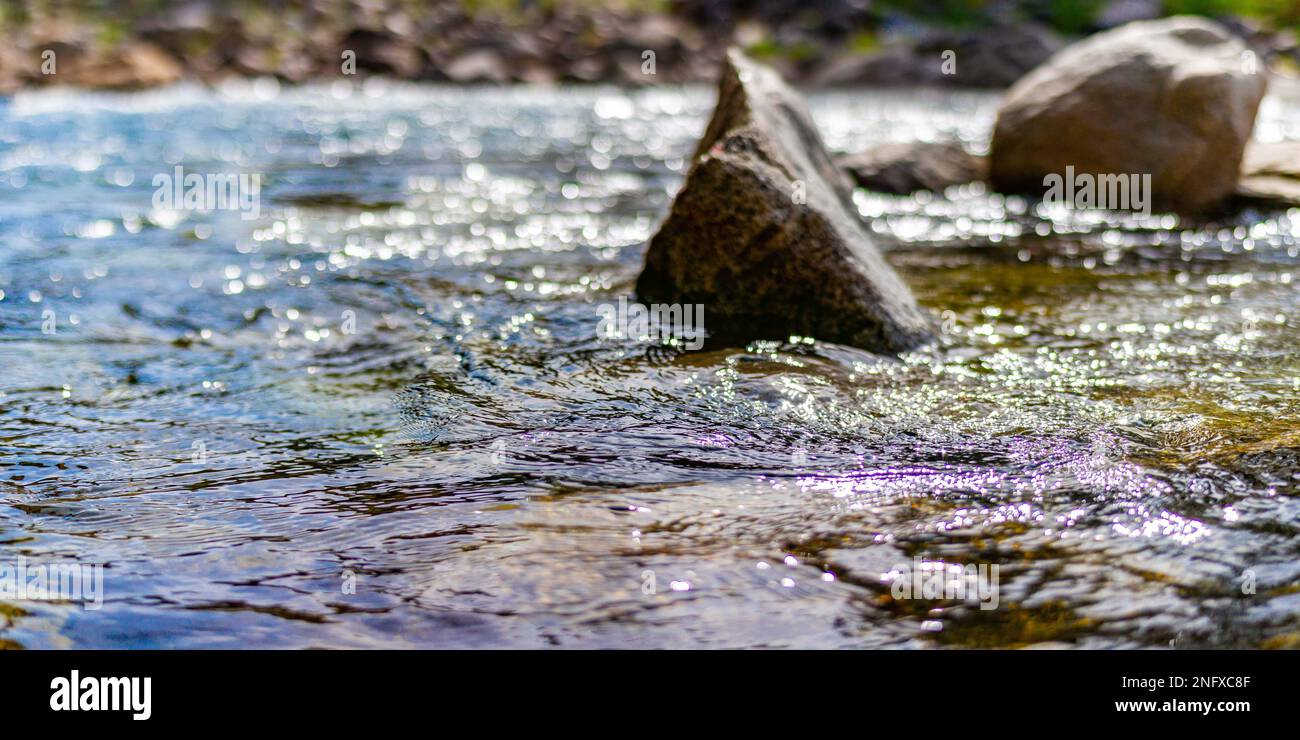 Flow flowing stream river creek hi-res stock photography and images - Alamy