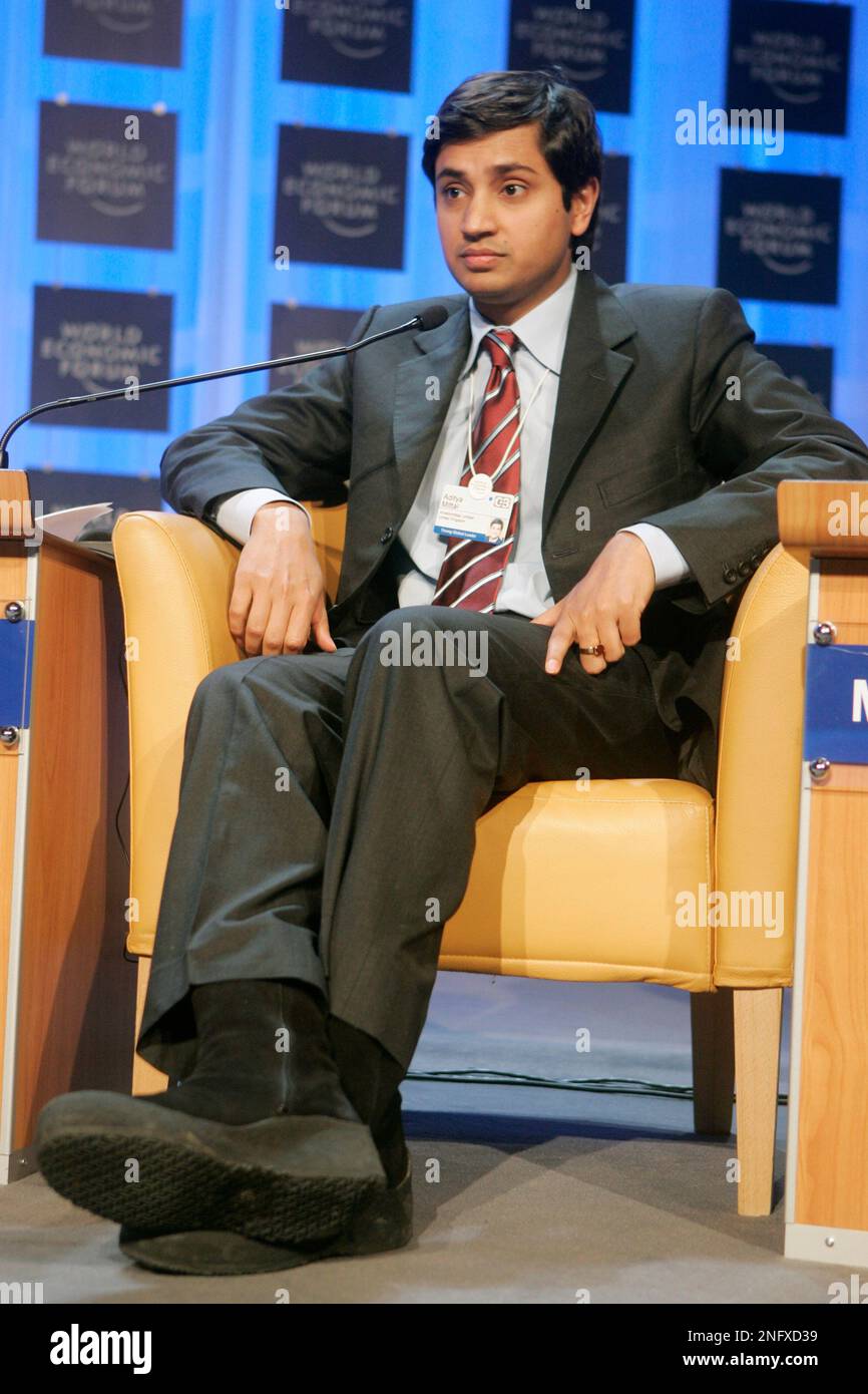 ArcelorMittal Finance director Aditya Mittal pictured during an