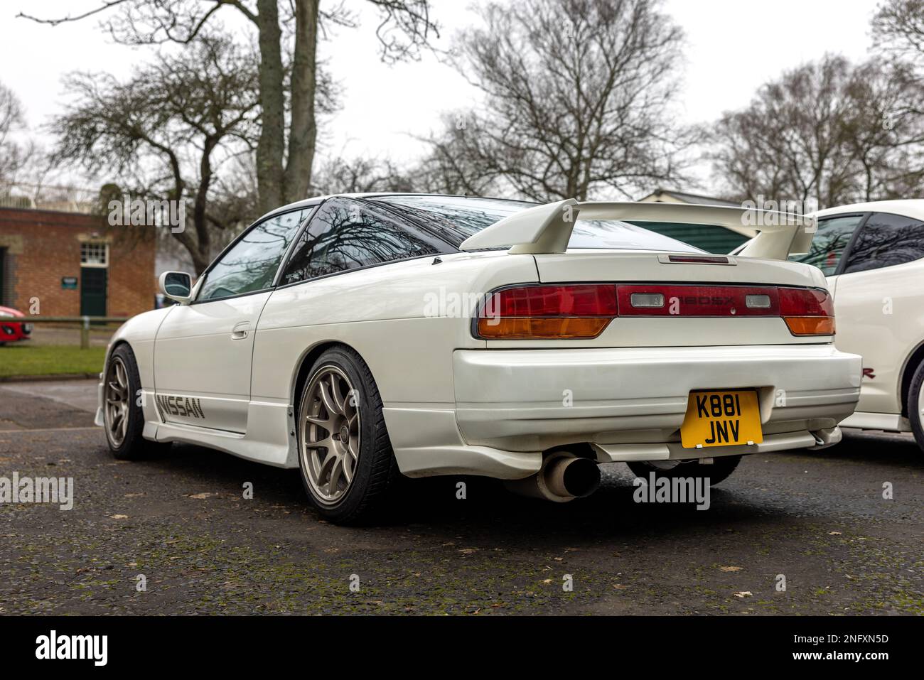 1993 Nissan 200SX, on display at the Japanese Assembly held at Bicester Heritage Centre on the 29th January 2023. Stock Photo